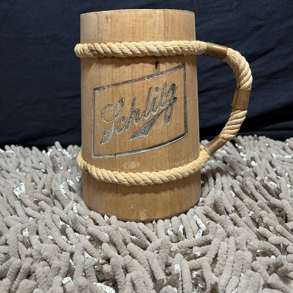 Vintage Schmitz Mug - Liner Missing But Holds Can